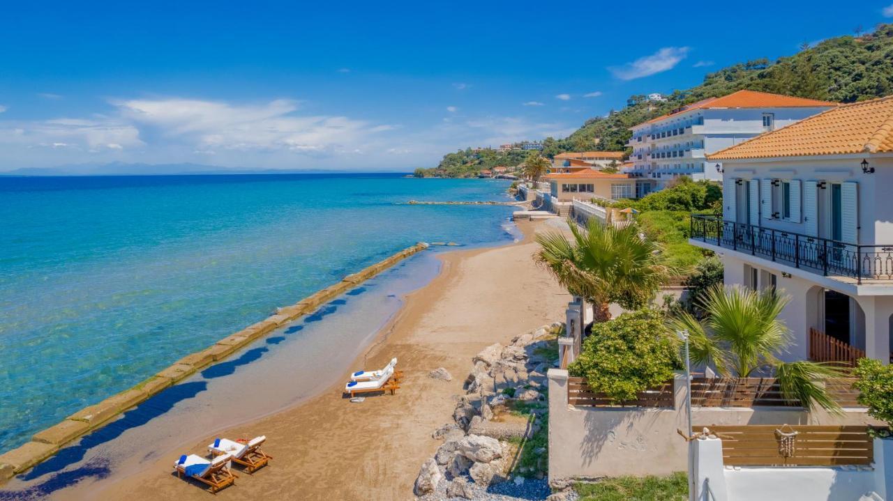 Villa Elizabeth - Seafront Classic Villa! 아르가시 외부 사진